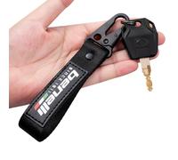 WRFUU Motorcycle Polyester Embroidery Keyring personalised Keychain Customised Key Ring Key Chain for Benelli,Black-A