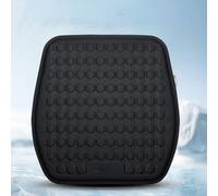 WRGEYXTD Car Cold Gel Seat Cushion For Kia Rio 2017-2023, Cool Comfort Cushions Breathable Driving Pad Cooling Mat Anti-Slip Interior Accessory, Black/single piece seat cushion