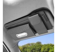 WRGEYXTD Car Sun Visor Organizer For MG MGB MGF MGR Midget Montego Mulan One Pilot TF Xpower SV, Visors Tissue Holder Card Multifunctional PU Leather Multiple-Pocket Interior Accessories,B/Grey