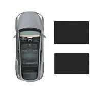 Wrhome Car Sunroof Sun Shades For INFINITI QX30 2017-,Car Sunroof Sun Shade Mesh Cover Shading Net UV Protection Car Accessories,C-Black regular style