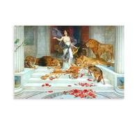 Wright Barker Circe Nyph Goddess of Magic Witch Enchantress Turn Men Into Animals Canvas Art Poster And Wall Art Picture Print Modern Family Bedroom D