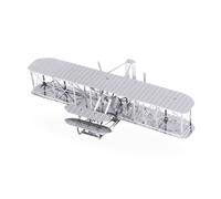 Wright Brothers Plane: Metal Earth 3D Laser Cut Miniature Model Kit - 1 Sheet