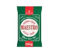 Wright’s Maestro Pizza Flour 16Kg - Premium Strong Flour for Authentic Pizza Bases - Ideal for Neapolitan, Thin-Crust & Deep-Dish Pizzas - Professional Quality Bulk Bag for Bakers & Pizzerias