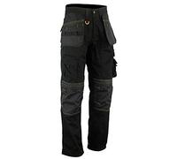 WrightFits Holster Pocket Men's Cargo Work Trousers Heavy Duty Workwear | 300 GSM poly-cotton fabric with triple-needle stitching and reinforced stress points for durable, long-lasting workwear.