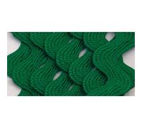 Wrights 117-401-044 Polyester Rick Rack Trim, Emerald, Medium, 2.5-Yard