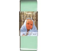 Wrights 2-inch 4 3/4 yd Single Fold Satin Blanket Binding, Mint