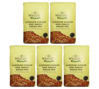 Wright's Baking Cheddar Cheese & Onion Bread Mix 500g (Pack of 5) - Alpine Heights