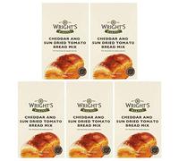 Wright's Baking Cheddar & Sun Dried Tomato Bread Mix 500g (Pack of 5)