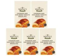 Wright's Baking Cheddar & Sun Dried Tomato Bread Mix 500g (Pack of 5) - Alpine Heights