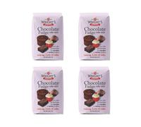 Wrights Baking Chocolate Fudge Cake Mix - Rich and Moist Chocolate Dessert Mix for Cakes, Cupcakes, Brownies, Muffins - Easy to Use Just Add Water and Oil - Suitable for Vegetarians (4X500G)