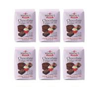 Wrights Baking Chocolate Fudge Cake Mix - Rich and Moist Chocolate Dessert Mix for Cakes, Cupcakes, Brownies, Muffins - Easy to Use Just Add Water and Oil - Suitable for Vegetarians (6X500G)