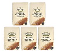 Wright's Baking Classic Ciabatta Bread Mix 500g (Pack of 5)