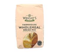 Wright's Baking Farmhouse Wholemeal Bread Mix 500g (Pack of 5)