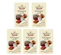 Wright's Baking Ginger Cake Mix 5X500g with a punchy blend of spices bake light & moist cakes, muffins and cupcakes