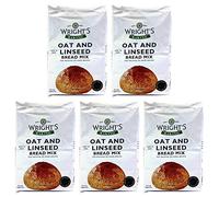 Wright's Baking Oat & Linseed Bread Mix 500g (Pack of 5)