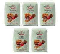 Wright's Baking Toffee Cake Mix - Rich and Indulgent Cake Mix with Real Toffee Pieces - Easy to Bake Moist Cakes, Muffins, Cupcakes, Traybakes and Slices - Suitable for Vegetarians (5X500G)