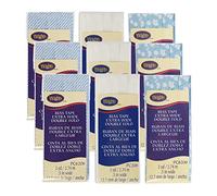 Wright's Bias Tape for Quilting and Sewing, White/Blue, 27 Total Yards