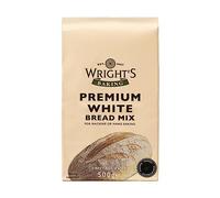 Wright's | Bread Mix Premium White 500g | Baking Success Guaranteed | Suitable for Vegetarians
