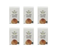 Wright's Oat and Linseed Bread Mix 6X500g - High Fibre Bread Mix for Machine or Hand Baking - Suitable for Vegetarians (NP)