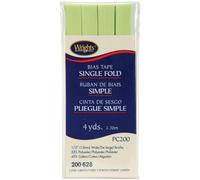 Wright's Single Fold Bias Tape 1/2 X 4yd-Lime Green