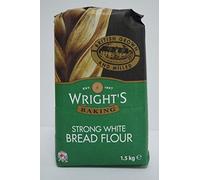 Wright's Strong White Bread Flour 1.5kg