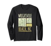 Wrightsville Beach NC Wilmington North Carolina Long Sleeve T-Shirt