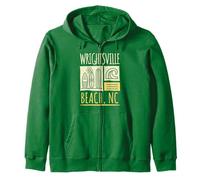 Wrightsville Beach NC Wilmington North Carolina Zip Hoodie