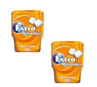 Wrigley Extra Refreshers Chewing Gum Tropical - Pack of 2 x 30 Pcs