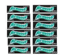Wrigley’s Airwaves Black Mint Chewing Gum - Choose Pack Size - Intense Freshness