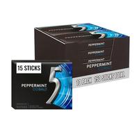 5 Cobalt Cooling Peppermint Sugarfree Gum - 10/15 piece pks.