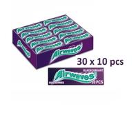 Wrigley's Airwaves Blackcurrant Chewing Gum (30 Packets (Full Box) | UK Dispatch