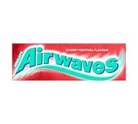 Wrigley's Airwaves Cherry Menthol Chewing Gum (5 Packets) Help To Freshen Breath And Clean Teeth
