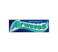 Wrigleys Airwaves Menthol & Eucalyptus Chewing Gum - 10 Pieces (Pack of 10)