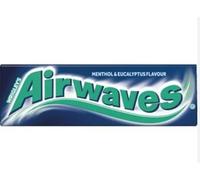 Wrigley's Airwaves Menthol & Eucalyptus Chewing Gum (15 Packets) Helps keep Teeth Clean And Mouth Fresh