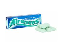 Wrigley's Airwaves Menthol & Eucalyptus Chewing Gum (5 Packets) Helps keep Teeth Clean And Mouth Fresh
