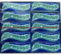 Wrigley's Airwaves Menthol & Eucalyptus Sugarfree Gum 10 Pieces - Pack of 30