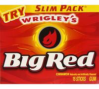 Wrigleys Big Red, 15-Count (Pack of 10)