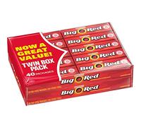 Wrigley's Big Red Gum, 5 Count (Pack of 40) by Wrigley's