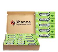 Wrigley's Doublemint Peppermint Chewing Gum - 20 Packs x 5 Sticks | 13.5g Each | Long-Lasting Fresh Breath, Cool & Refreshing Mint Flavor