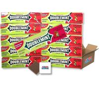 Wrigley's Doublemint Strawberry Chewing Gum Bulk Pack 20x5 Stick - 13.5g Boxed Treatz