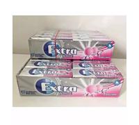 Wrigleys Extra White Bubblemint Chewing Gum Sugar Free Pack of 30 Packets x 14g