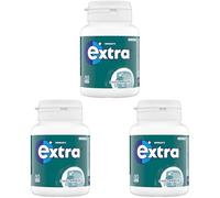 Wrigley's Extra Chewing Gum, Cool Breeze Mint Flavour, 46 pieces, Sugar Free Chewing Gum Bottle with Xylitol (Pack of 3)