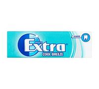 Wrigleys Extra Cool Breeze 10pc 10pce x30 x1 Sugarfree Chewing Gum with Sweeteners and Mint Flavour