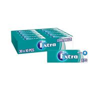Wrigley's Extra Cool Breeze Chewing Gum, 30 x 10 Pack