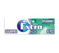 Wrigley's Extra Ice Spearmint Chewing Gum Sugar Free 10 Pieces - 30 Pack