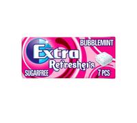 Wrigley's Extra Refreshers Gum Bubblemint 7 Piece x 15 pack