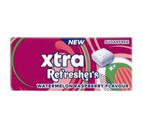 Wrigleys Extra Refreshers Sugar Free Chewing Gum, 7pc x 1, Watermelon & Raspberry Flavour Snack with Welari Thank You Card | (1 Pack)