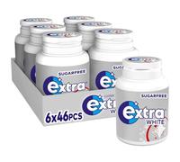 Wrigley's Extra White Classic Mint Sugar Free Chewing Gum 6 x 46 Pieces