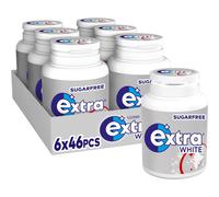 Wrigley's Extra White Sugarfree Chewing Gum 6X 46 Pieces