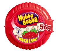Wrigley's Hubba Bubba Snappy Strawberry Mega Long Tape 12 x 56g